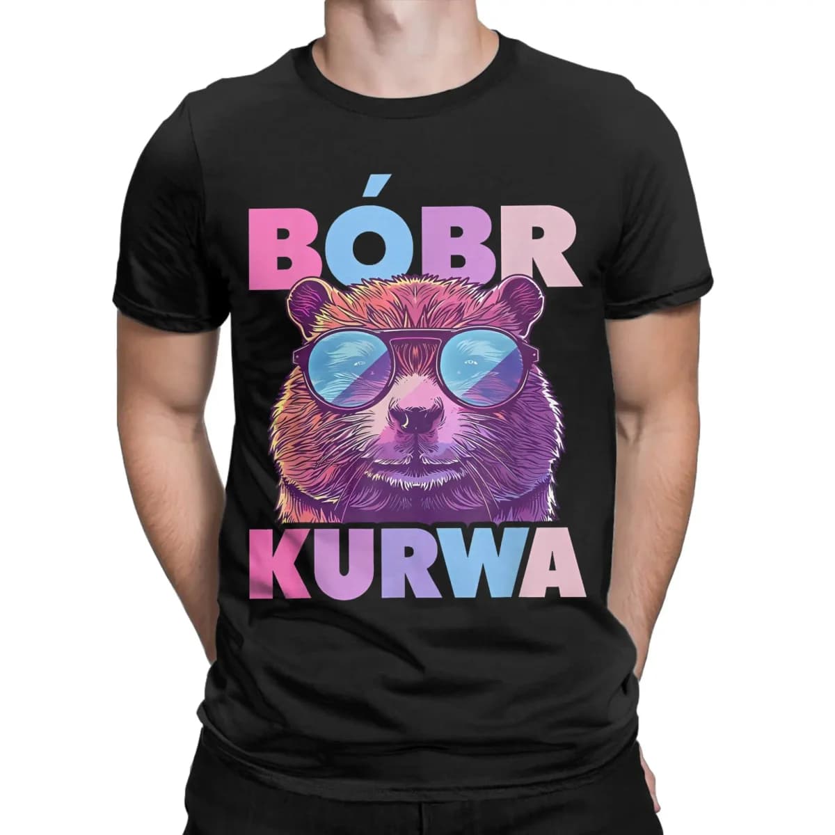 Koszulka Bóbr Kurwa - bawełna do 6XL