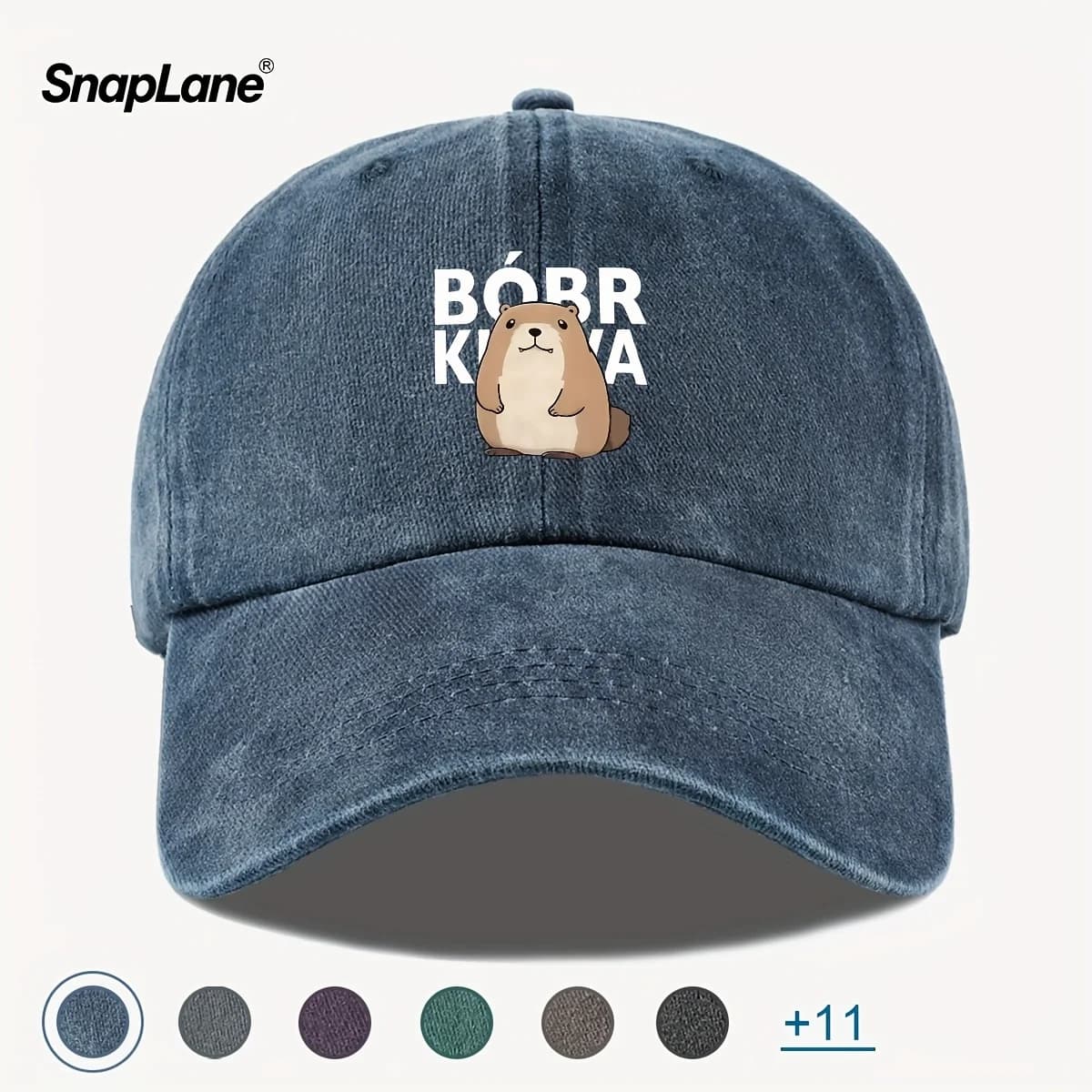 Czapka Bober meme - vintage, unisex