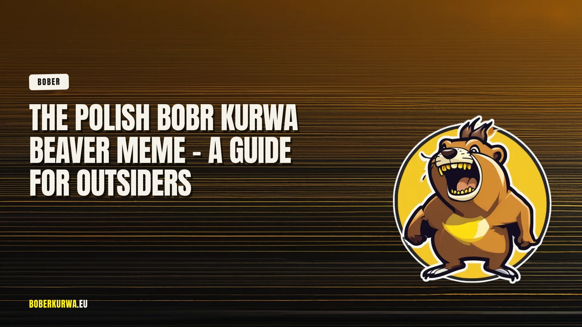 The Polish Bobr Kurwa Beaver Meme - A Guide for Outsiders